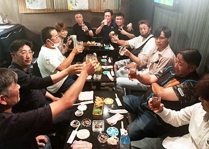 メリハリのある働き方をするために。社内イベントも定期的に開催しています!